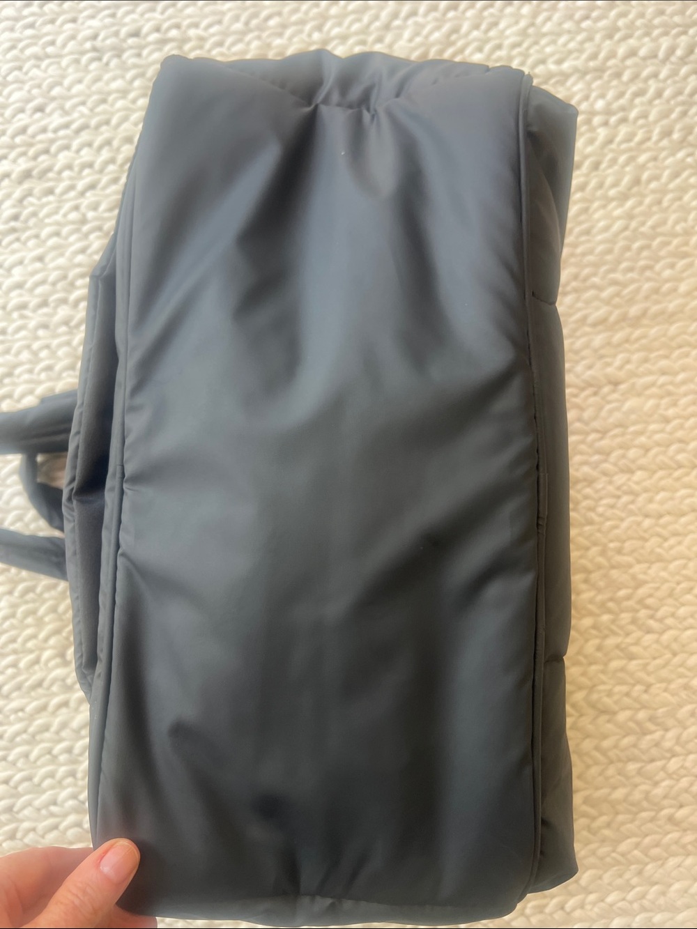 Luka black duffle. Barely used maybe 4 times. - Picture 5 of 8